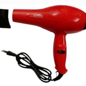 1800W nova hair dryer with 2X and 1X nozzle multicolour (1 piece)