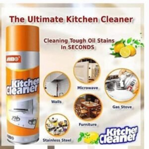 Kitchen cleaning spray for kitchen, chimney, sink, grill, exhaust fan& more, non-toxic& non-flammable (1 piece 500ml)