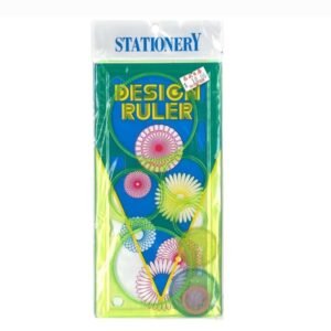 Stationary designer ruler, multidesign (1 piece)