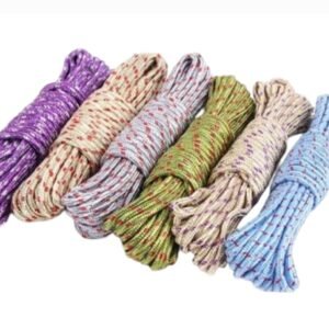 Cloth line laundary rope for drying clothes rope pull starter cord nylon (20m)