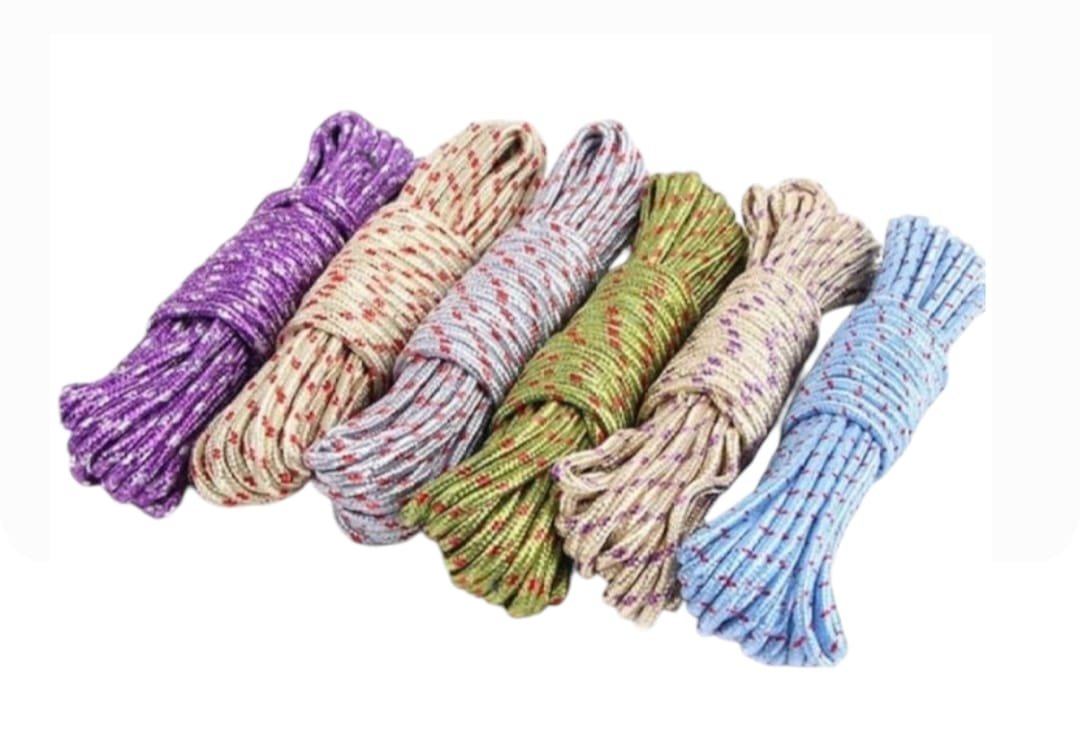 Cloth line laundary rope for drying clothes rope pull starter cord nylon (20m)