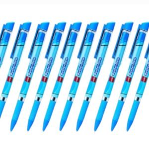 Cello butterflow ball pen blue (10 piece)
