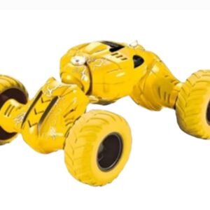 Toy double sided pull stunt action car, multicolour (1 piece)