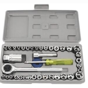 40 pieces combination socket wrench set of carbon steel