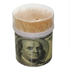 Double side wooden toothick