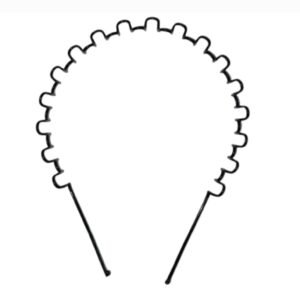 Zig zag hair band for men and women (1 piece)