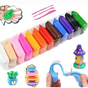 Air dry clay, super clay, culticolour (pack of 12 pieces)