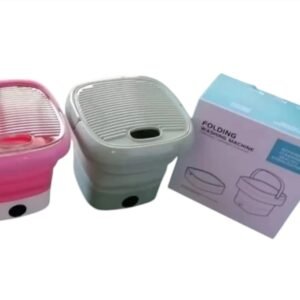 Portable folding mini washing machine for underwear, socks etc, multicolour