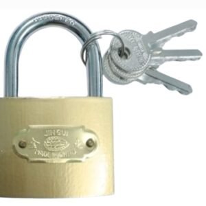 Pressing lock 50 mm with 3 keys (1 piece)