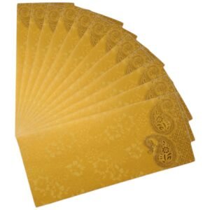 Money Gift Envelope / Shagun Lifafa , Multicolour (10 piece)