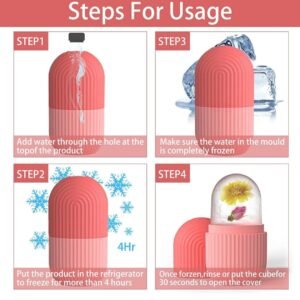 Ice Roller For Face And Body Massager I Multicolor (1 Piece)