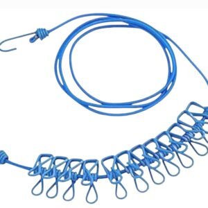 Strong clothes line clips for washing towel, clothes etc, multicolour (1 piece)