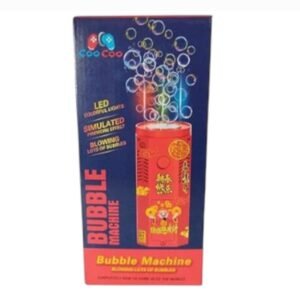 RECHARGEABLE AUTOMATIC BUBBLES MACHINE (1 PIECE)