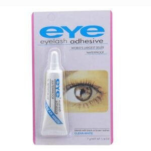 Clear tone waterproof false eyelashes makeup adhesive, eye lash glue (1 piece)