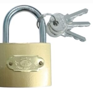 Pressing lock 38mm with 2 keys (1 piece)