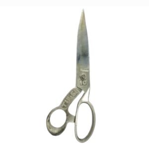 Tulsi metal scissors with golden polish, length-10inch